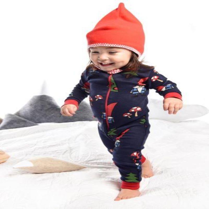 LazyOne Unisex No Place Like Gnome Infant Sleepsuit with zip - Maby Kids