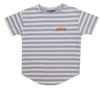 Minikind Striped Blue T-Shirt
