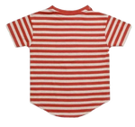 Minikid Moroccan Brick Striped T-Shirt