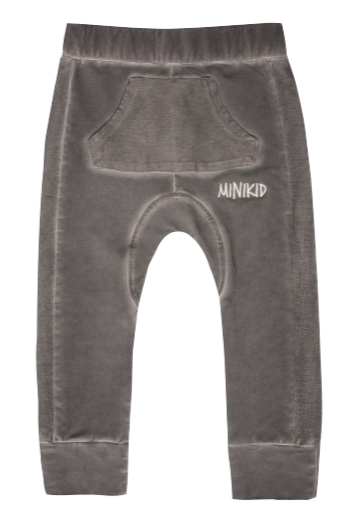 Minikid Relaxed Grey Joggers Pants